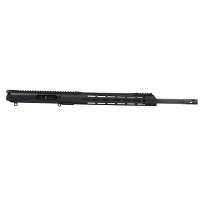 BC-10 | .243 Winchester Sporter Slick Side Upper | 20" Black Nitride Heavy Barrel | 1:8 Twist | Rifle Length Gas System | 15" MLOK Split Rail | with BCG & Charging Handle