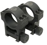 Precision Reflex 1in Steel Rings Extra High Black
