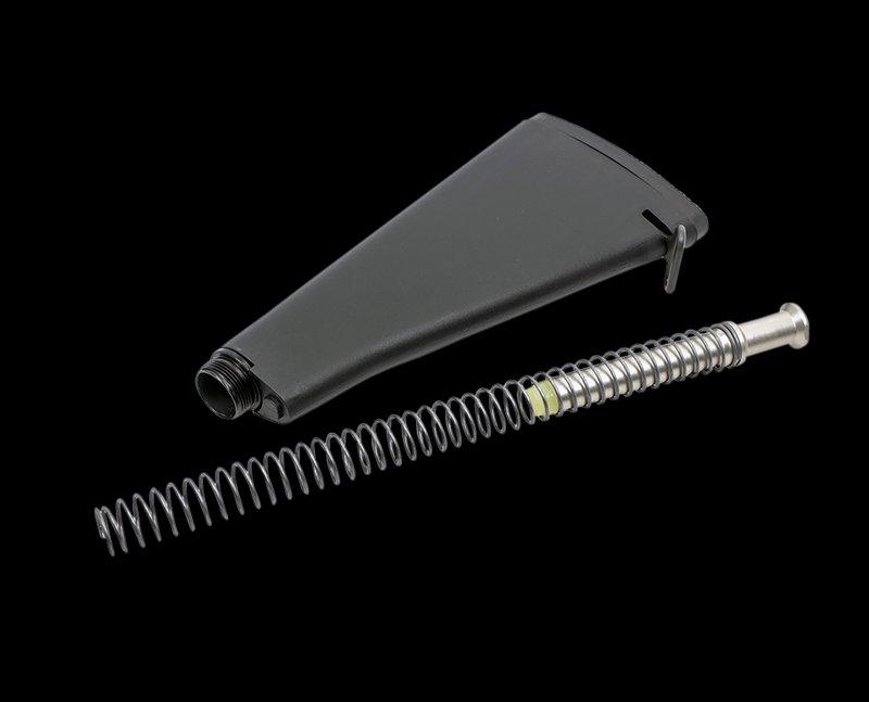 CMMG 55CA646 A1 Fixed Receiver Extension Kit for AR-15, Black Synthetic