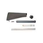 Luth-AR A2 Mil-Spec Fixed Buttstock Kit w/ Standard 223 Buffer, Black Polymer