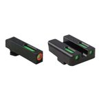 Truglo TFX Pro Handgun Sights Ruger SR Set Orange Front U-Notch