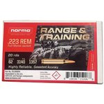 Norma 701205994 Rifle Ammunition 223 62gr FMJ 20/10
