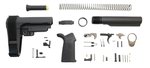PSA MOE SBA3 Lower Build Kit, Black