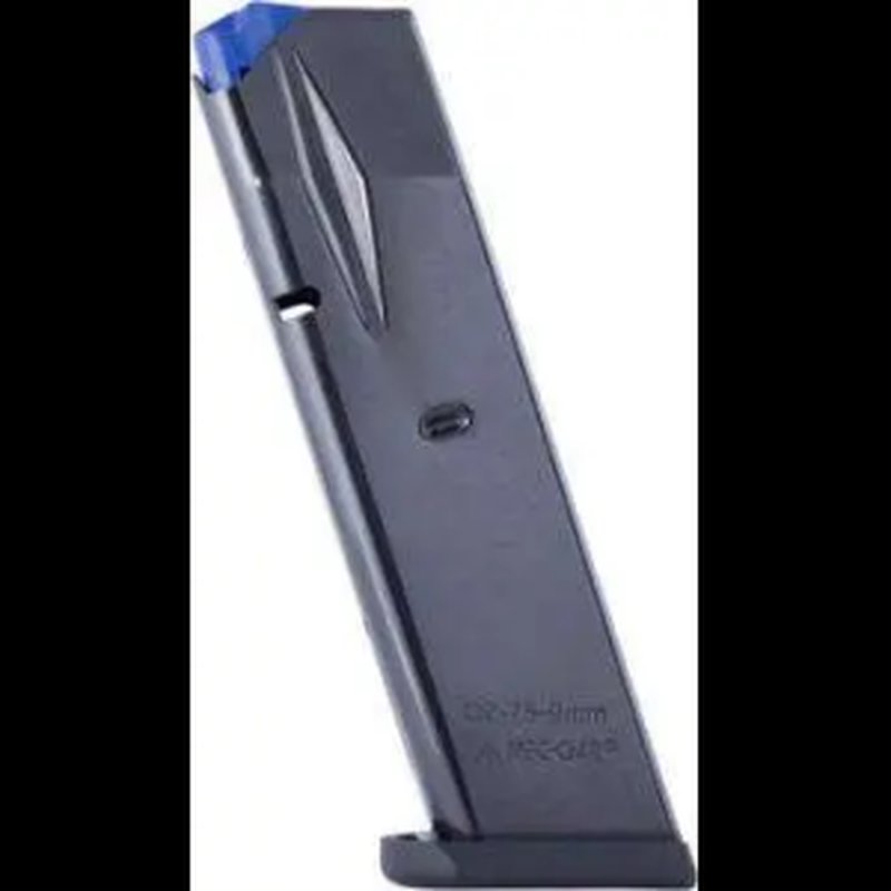 Mec-Gar MGCZ7510B CZ 9mm Luger 10rd Detachable Blued Magazine