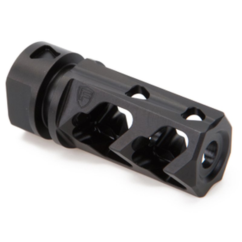 Fortis Manufacturing Muzzle Brake 5.56MM Black Fortis Control Compatible 556-MB-BLK