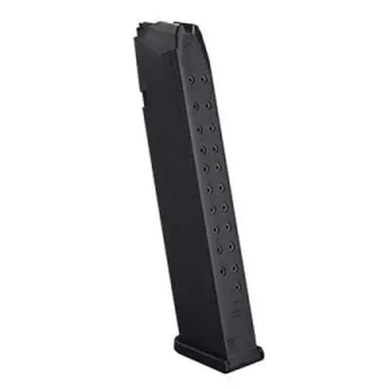 Glock 47464 Magazine 9mm Luger 24-Round Polymer Black Finish