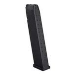Glock 47464 Magazine 9mm Luger 24-Round Polymer Black Finish