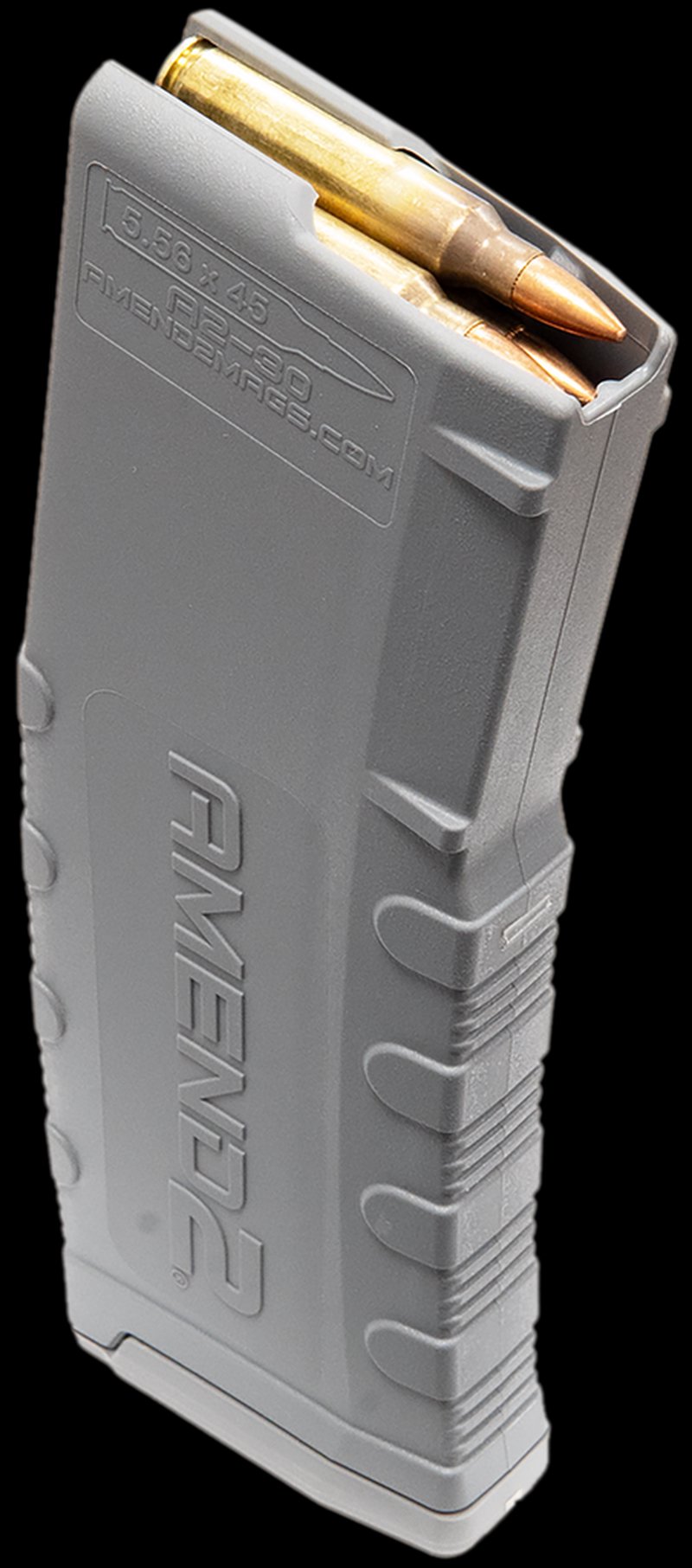 Amend2 MOD-2 AR-15 Magazine 30-Round Gray Polymer 556MOD2GRY30