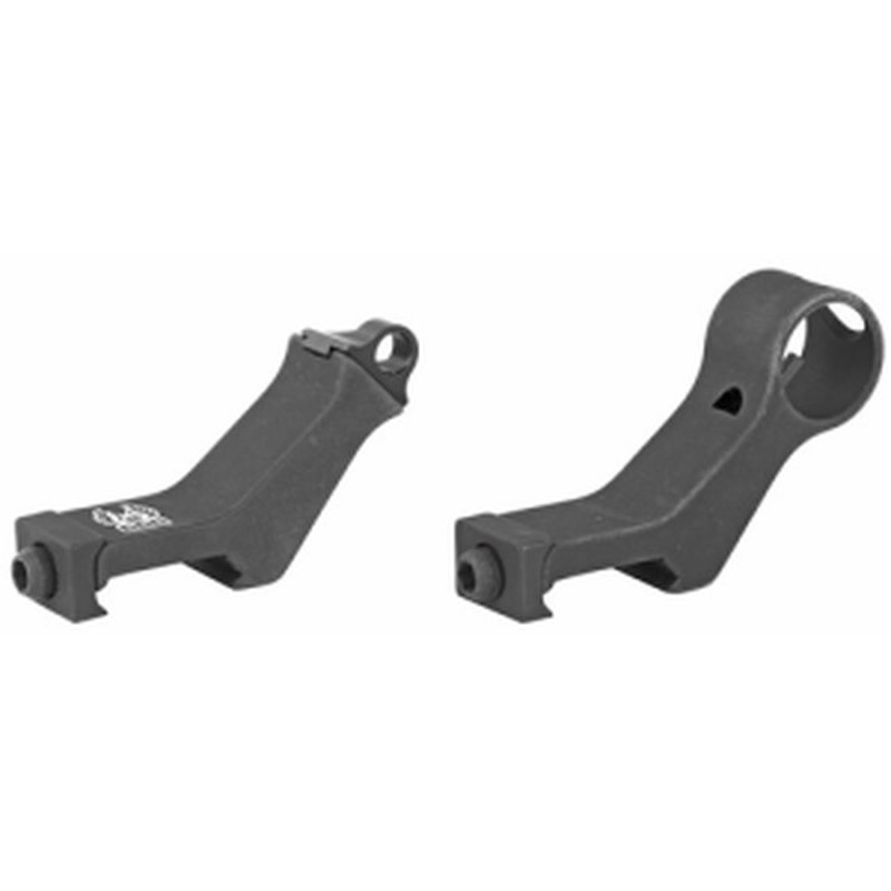 GG&G INC 45 Degree Transition Sights Picatinny Black Ltwt