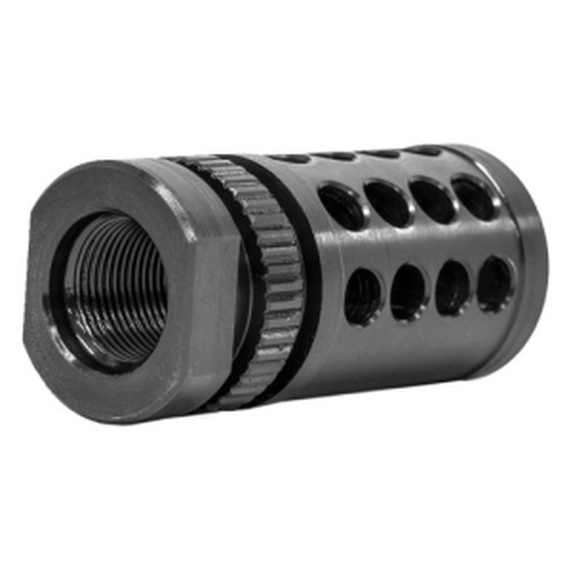 GROVTEC G-Nite Flash Suppressor Black 1/2x28 tpi 223 Cal