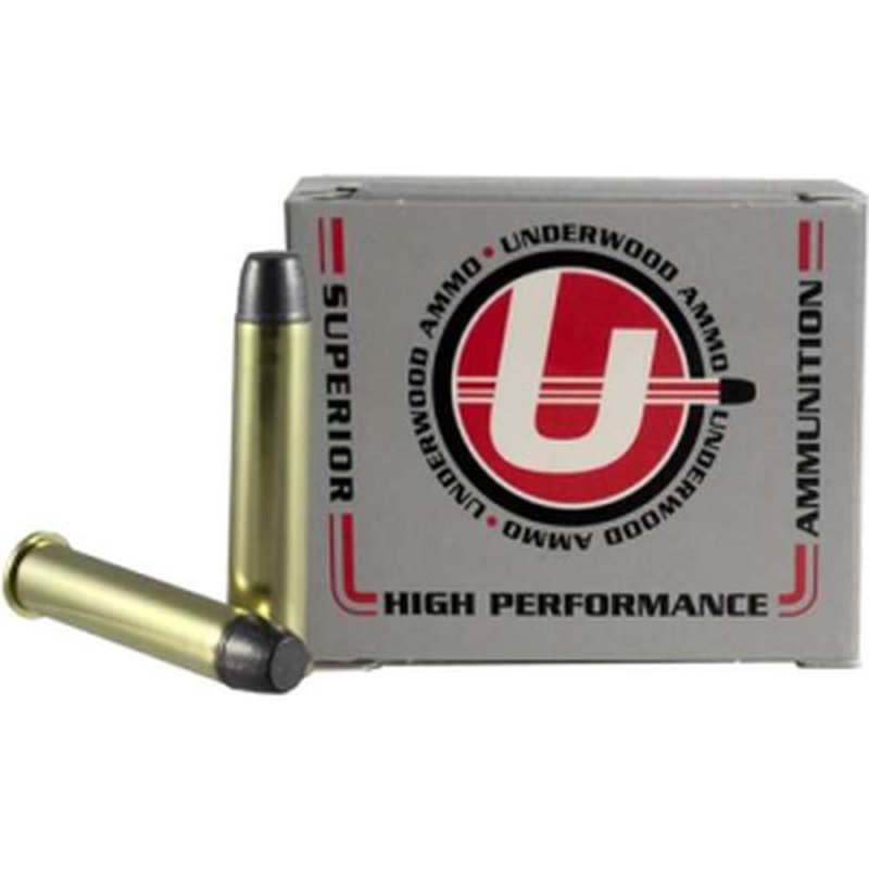 Underwood Ammo .45-70 Govt 430gr Lead Flat Nose 20-Pack