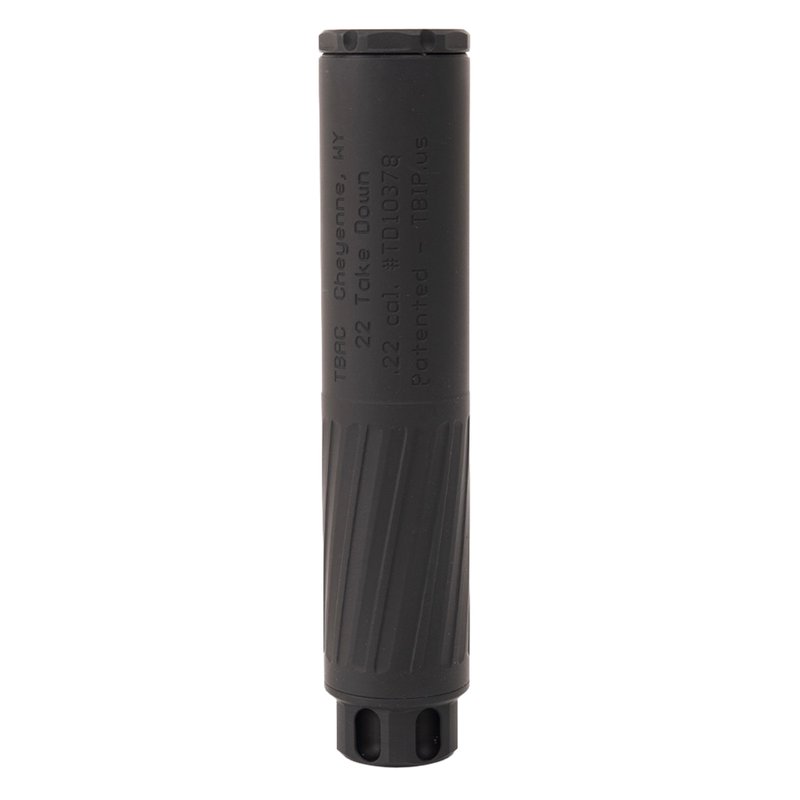 Thunder Beast Model-22 Take Down Suppressor, Black-22TAKEDOWN