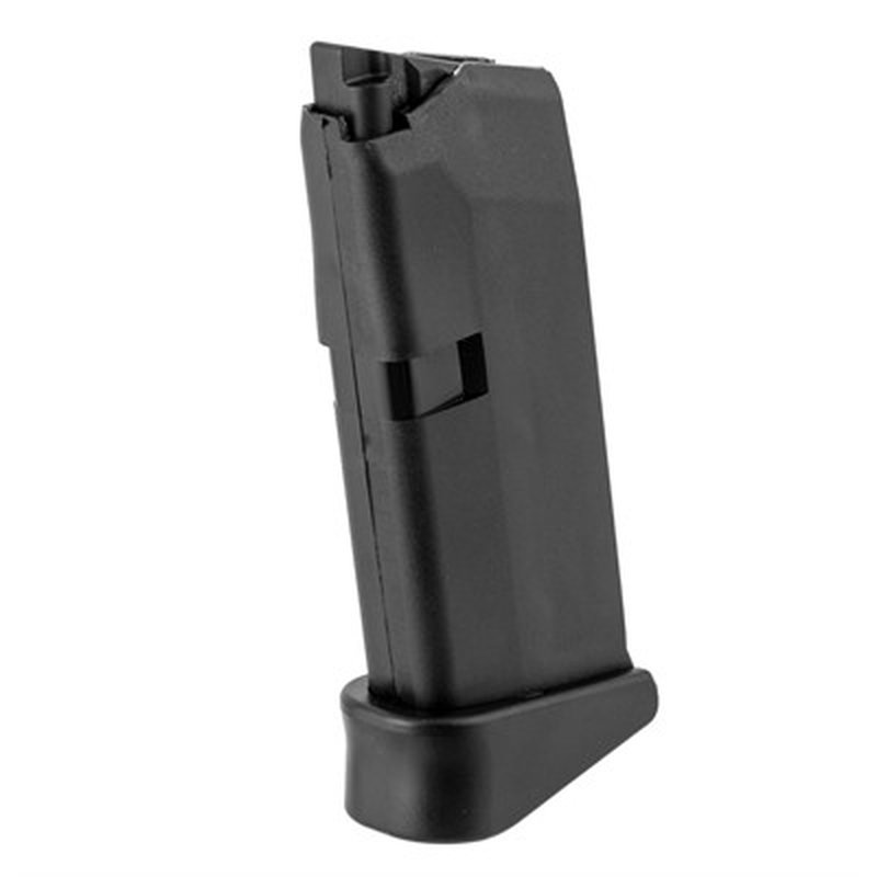 Glock 43 9mm Magazine w/ Finger Extension, 6-Round