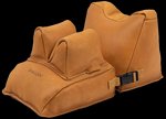 Allen 15125 Longmont Leather Front & Rear Shooting Rest Combo