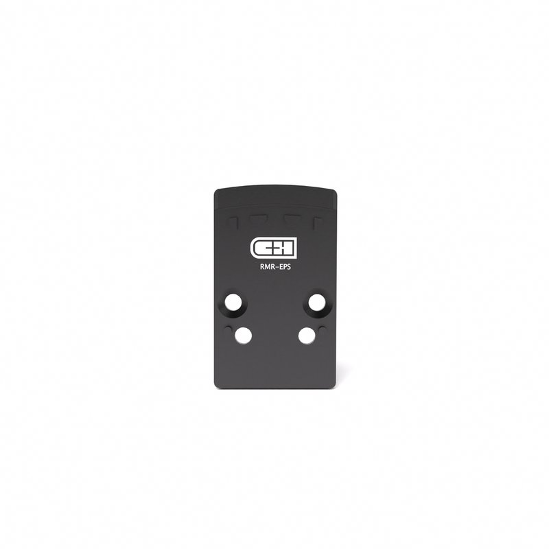 C&H Precision RMR to Holosun EPS/EPS Carry Optic Adapter Plate, Black Anodized