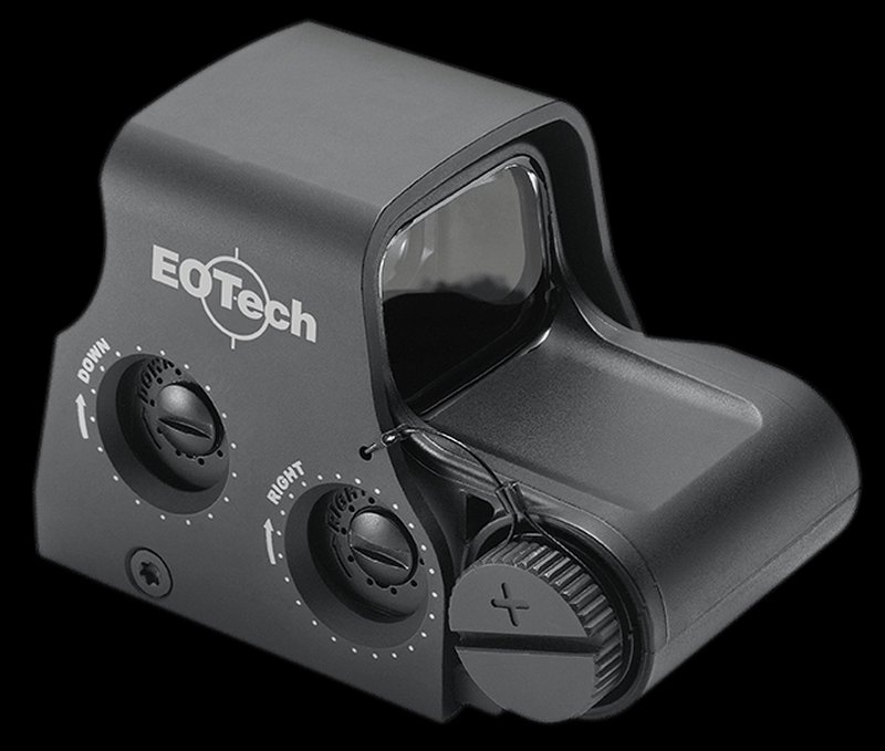 EOTECH XPS2-0 HWS Red Dot Sight 1X 68 MOA Ring 1 MOA Dot Black