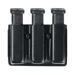 Safariland 775 Triple Open Top Magazine Pouch for Glock 20/21 Plain Black