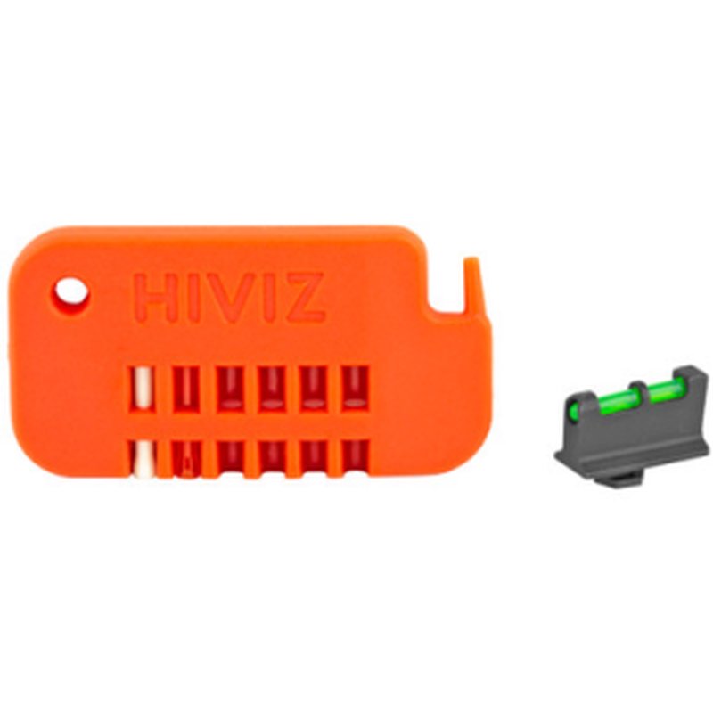Hi-Viz GLAD201 Interchangeable Fiber Optic Front Sight for Glock - Steel