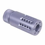 Guntec USA AR-15 Micro Slip Over Barrel Shroud With Multi Port Muzzle Brake - Irish Green