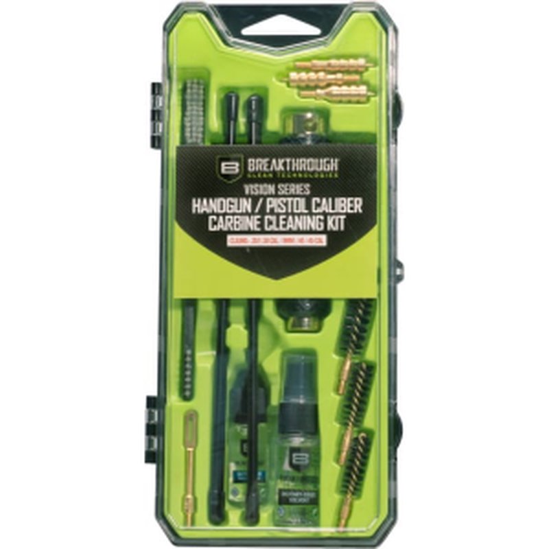 Breakthrough Clean BTCCCHGPCC Vision Series cleaning kit 9mm/.45 pistol kit