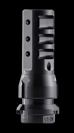 Dead Air KeyMount 5.56 Muzzle Brake Mount 1/2x28 Black Steel