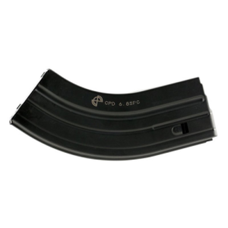 DURAMAG SS 28rd 22 Nosler/6.8SPC AR-15 Black/Gray Follower