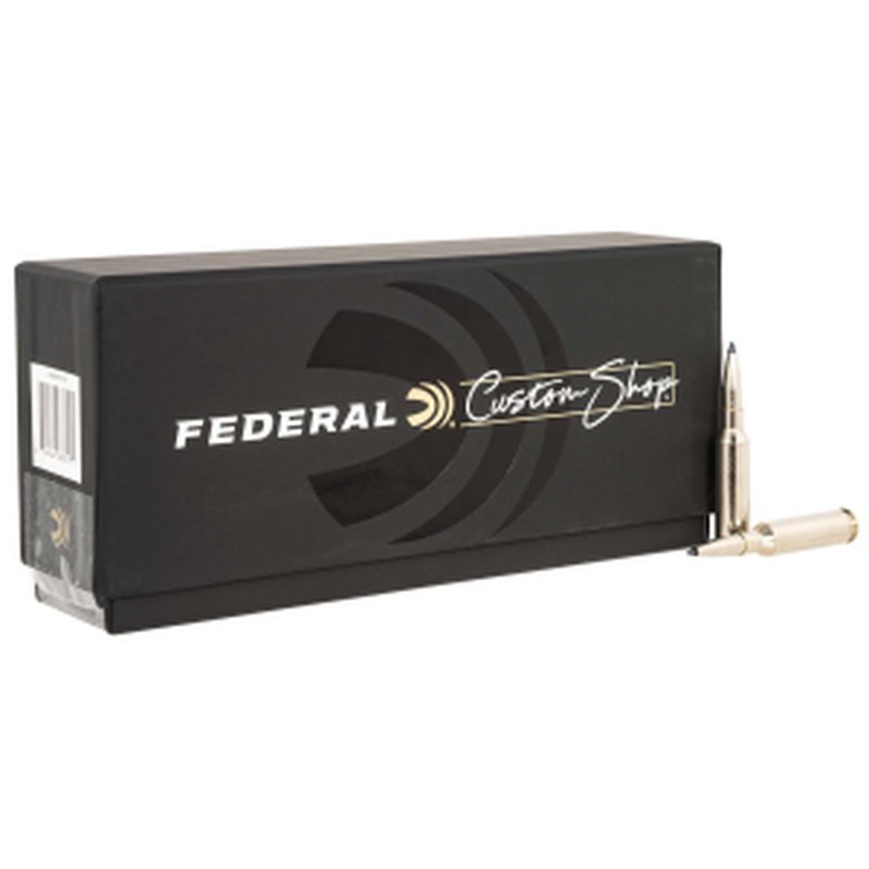 Federal Premium Custom Rifle Ammo 6.5 Creedmoor 130gr 20 Rounds BX