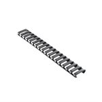 ERGO Grips 18-Slot Lowpro Ladder Rail Cover Picatinny Rail Guard (Black or OD Green)