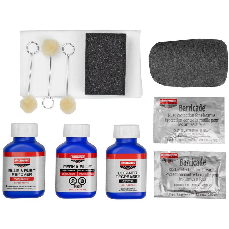Birchwood Casey Perma Blue Liquid Gun Blue Kit BC-13801 Blue-Black Finish