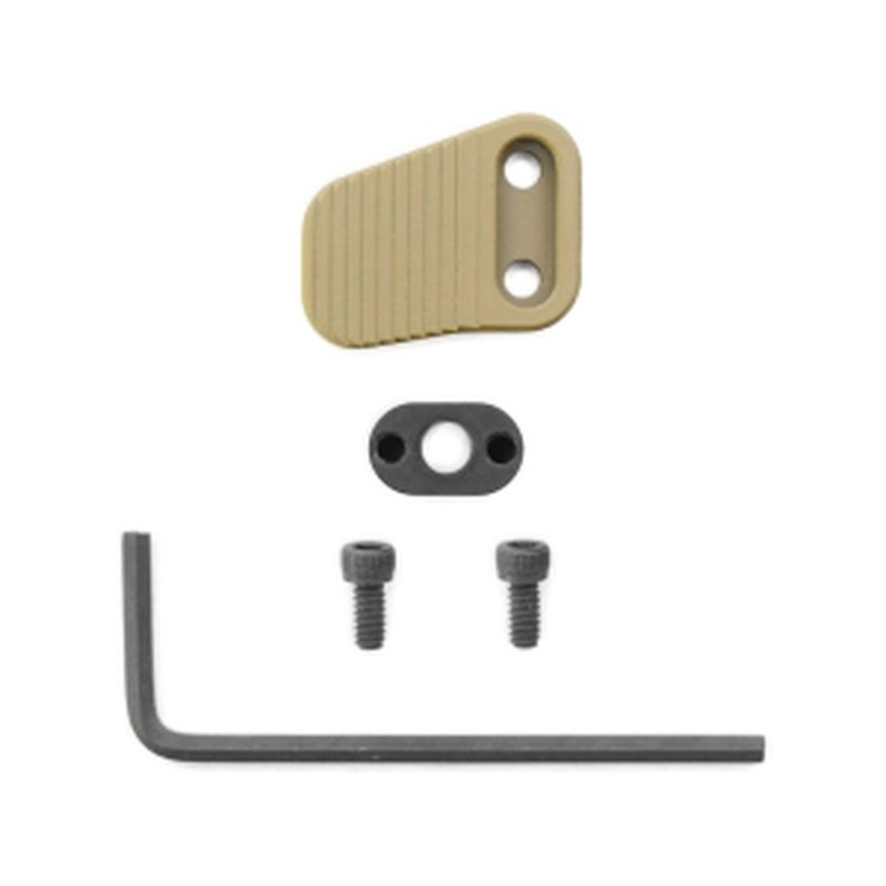 Armaspec B1 Extended AR-15 Magazine Release (Aluminum) Flat Dark Earth