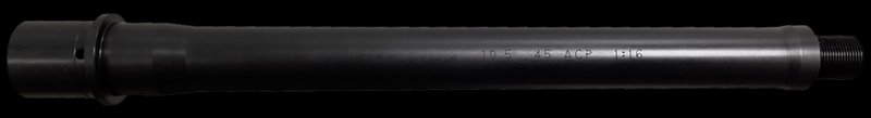 Stern Defense AR-15 Barrel .45 ACP 10.5 Inch Chrome Moly Melonite Threaded 0.578-28