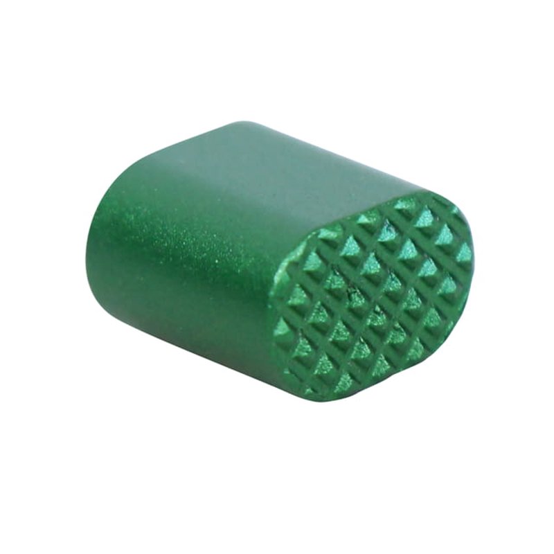 Guntec USA AR-15 Extended Mag Button Anodized Irish Green
