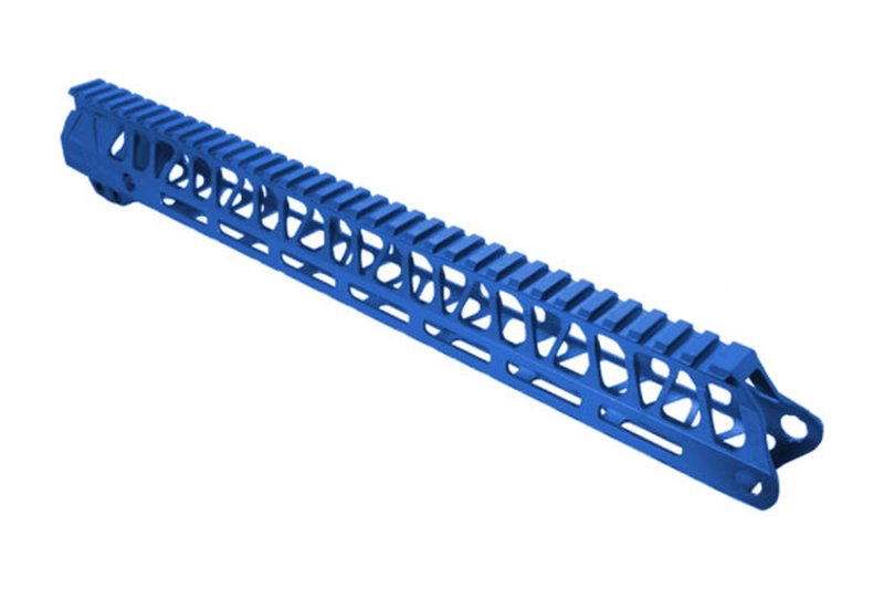 Timber Creek Enforcer 15" M-LOK Handguard, Blue