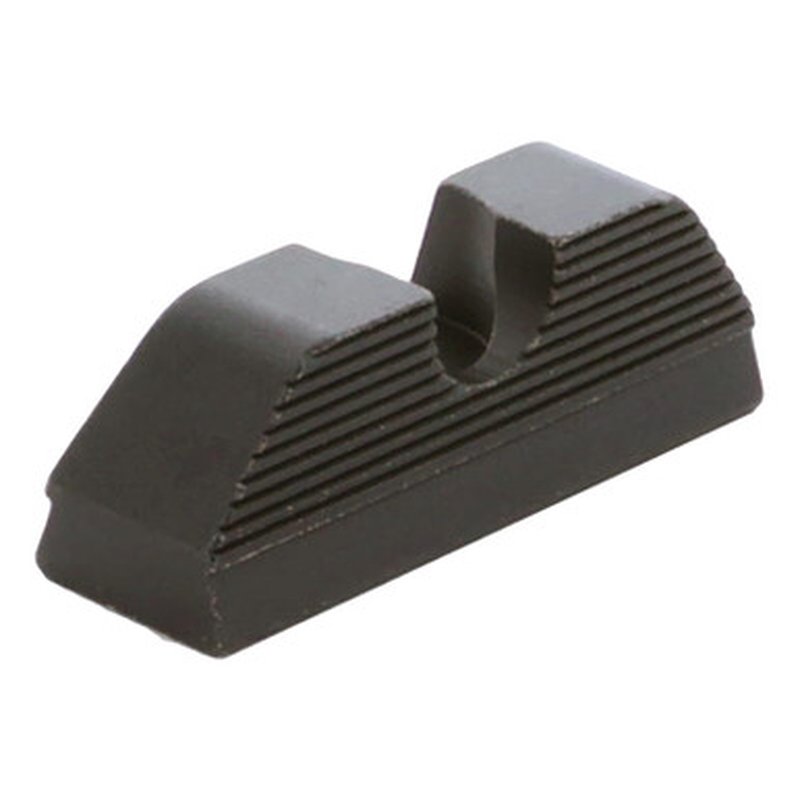AmeriGlo GL-425 Glock Rear Sight Serrated Matte Black U-Notch