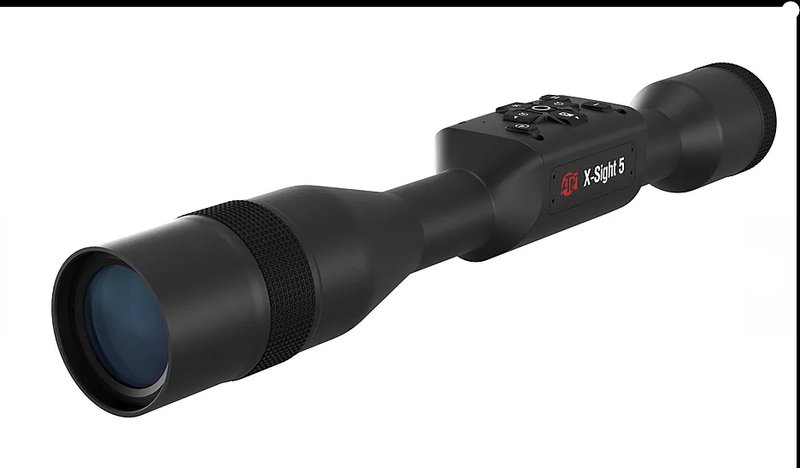 ATN X-Sight 5 Ultra HD 4K+ Smart Day and Night Vision Rifle Scope 5-25x
