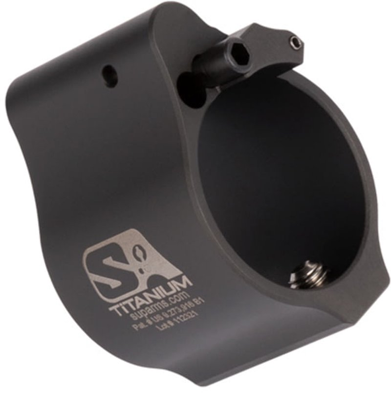 SUPERLATIVE ARMS LLC AR-15 SOLID TITANIUM ADJUSTABLE GAS BLOCK (.936" DIAMETER)
