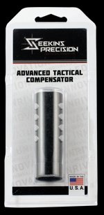 Seekins Precision ATC Muzzle Brake 7.62x51mm NATO, 5/8-24, Black Melonite