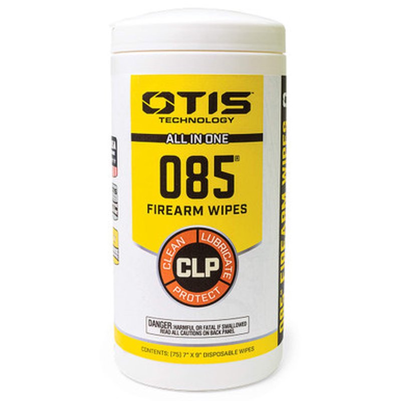 OTIS O85 CLP Gun Cleaning Wipes Canister (75 Count) IP-75C-085
