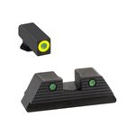 AmeriGlo GL822 Trooper Sight Set for Glock 42/43/48 Tritium Green