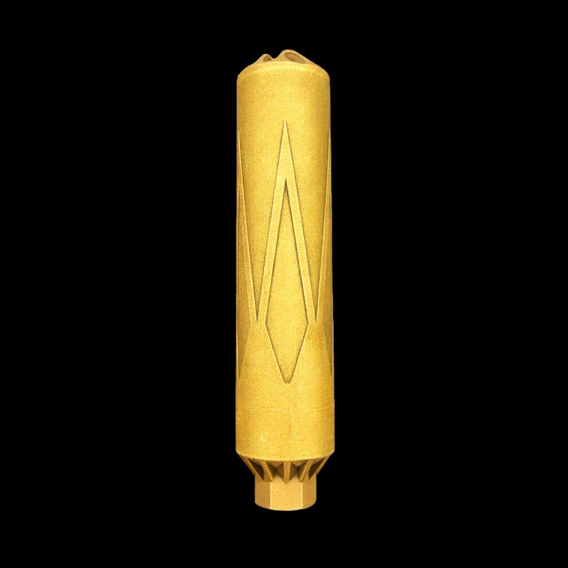 Whisperchicks Whipser 30 DT Suppressor Direct Thread 7 in Gold