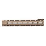 Aero Precision AR15 12.7" Quantum M-LOK Handguard with BAR Barrel Nut - Magpul FDE Cerakote - APRA400114A