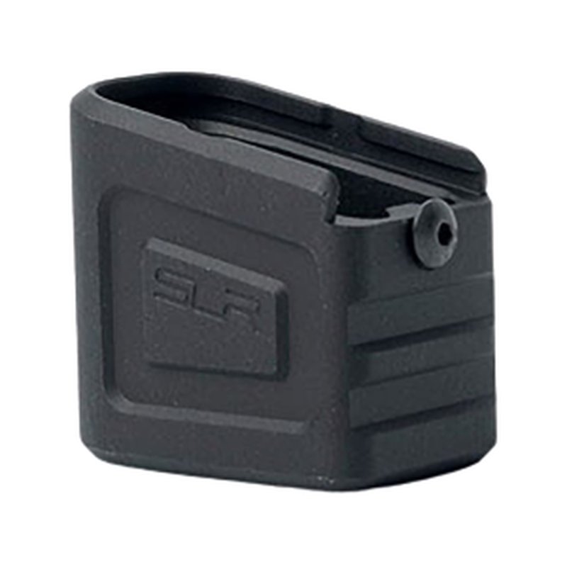 SLR Rifleworks Extended Magazine Plate for Glock 43x/48 +4 9mm Black