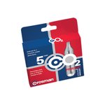 Crosman 231B Powerlet CO2 Cartridges 12g Stainless 5-Pack