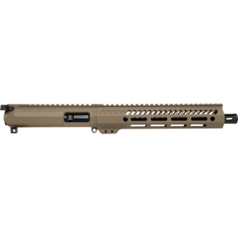 AR-STONER EV2 Billet AR-15 Pistol Complete Upper Receiver 9mm Luger 10.5" Barrel Flat Dark Earth