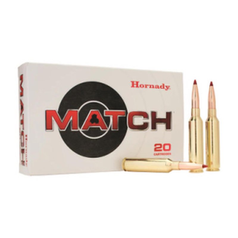 Hornady Match 7mm PRC 180 Grain ELD Match Polymer Tip Ammo (20 Rounds)