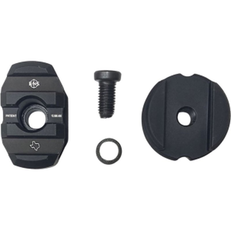 KNS AR-15 Buffer Tube to Picatinny Rail Compact Adapter Kit Black