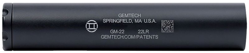 Gemtech GM-22 .22 LR Direct Thread Suppressor 5 Inch 1/2x28 Thread