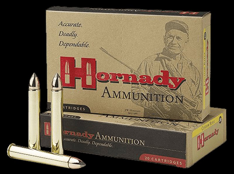 Hornady Custom .405 Win Rifle Ammunition INTERLOCK SP Brass 300gr