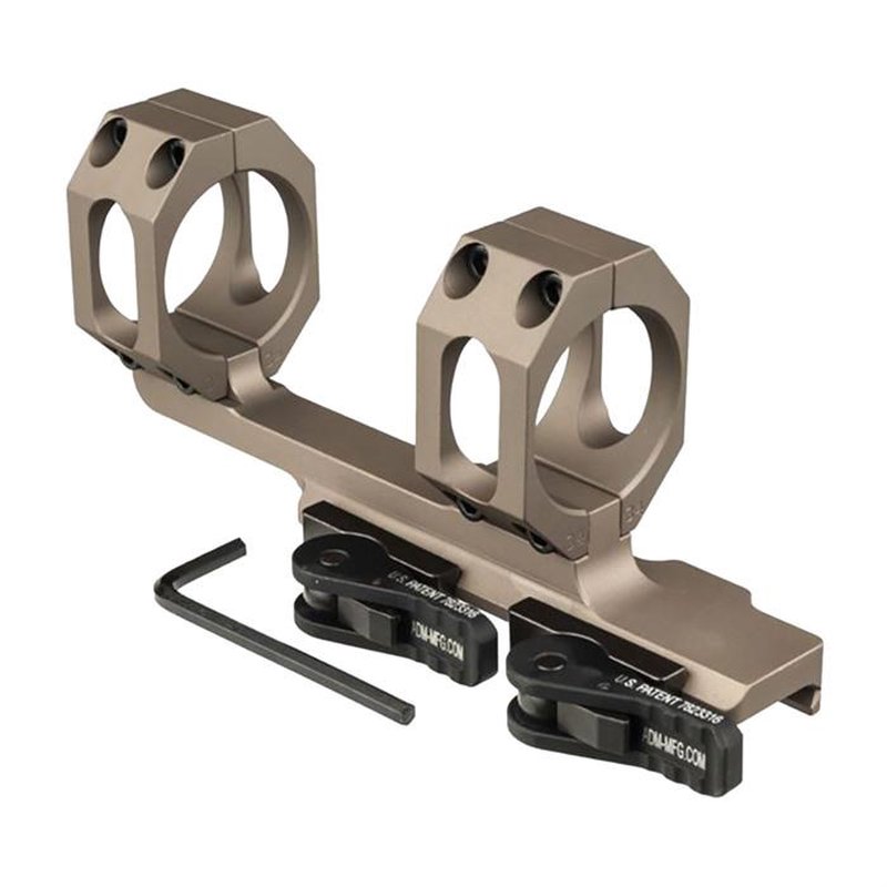 American Defense Manufacturing AD-RECON-30-FDE 30mm 0 MOA 2in Cantilever Mount