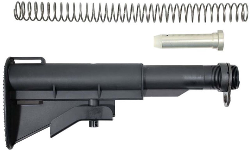 DPMS CAR-15 AR Collapsible Buttstock Assembly Kit Black